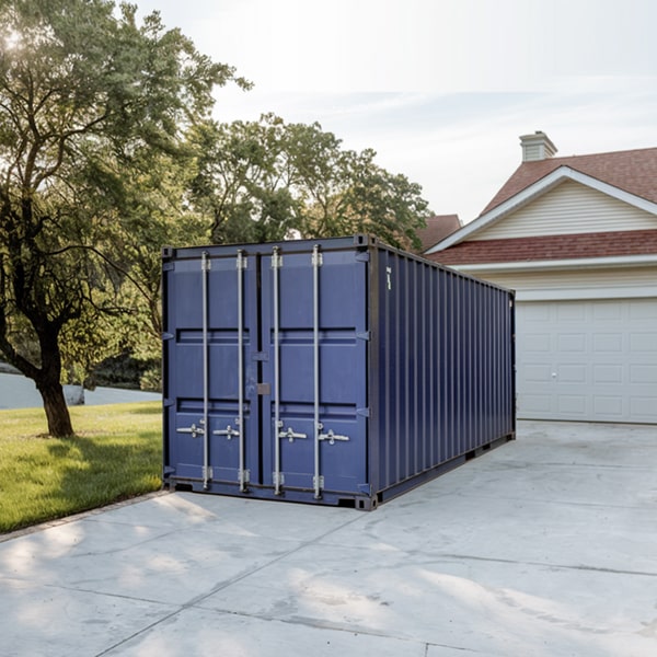 you can easily move our residential storage containers to a different location